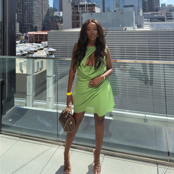 Meshki ORIA Chiffon Mini Dress - Picture 4 of 4